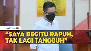 Tangis Dody Saat Bacakan Pleidoi di Kasus Narkoba Teddy Minahasa