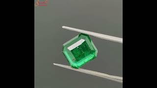 IGI Certified Zambian 4.72 Carat Emerald Gemstone, Panna Stone