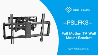 PSLFK3 Full Motion TV Wall Mount Fits most 37-70 Inch TVs