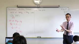 Percentage Increase/Decrease (2 of 2: Example question)