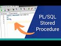 How to Create a Stored Procedure in Oracle PL/SQL