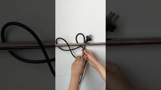 无法穿过的插头，如何破解？Can not pass through the electrical plug, how to open?