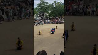 2019年葺田八幡神社秋祭り岡の獅子舞