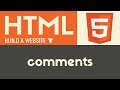 Comments | HTML | Tutorial 5
