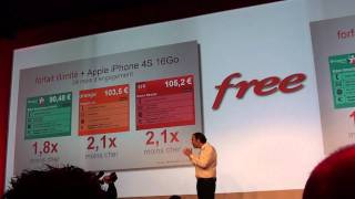 Annonce Free Mobile - Conférence entière de Xavier Niel 10/01/12