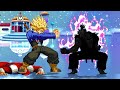 Evil Gouki Vs. SSJ Trunks - Dark Energy