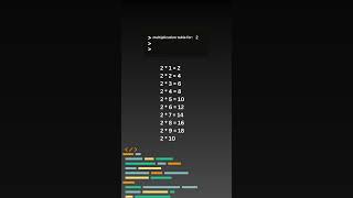 ✖️ Python Task 20: Multiplication Table Magic! 🌟🔢 #pythonchallenge #task
