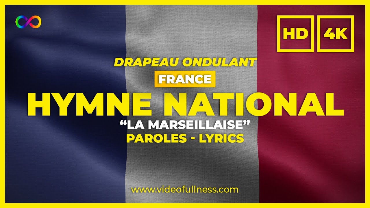 Hymne National De La France - La Marseillaise (Paroles) - YouTube