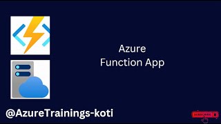 Azure Function App Tutorial Serverless Computing, Triggers