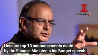 Union Budget 2017: Top 10 announcements