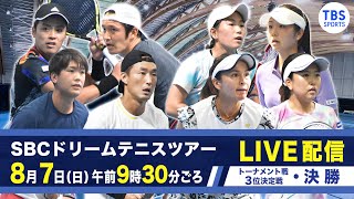 【LIVE】SBCドリームテニスツアー2022  2nd Round