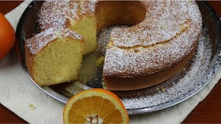 Orange bundt cake.... soft and fragrant