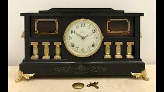 Antique INGRAHAM U.S.A. Chime Mantel Clock | Item# 1733  - Adelaide Clocks