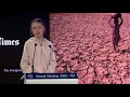 greta thunberg averting a climate apocalypse davos 2020 extinction rebellion