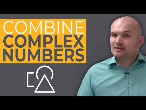 How do you combine complex numbers?