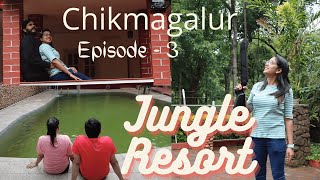 One Day Stay In Jungle Resort Chikmagalur | Chikmagalur Vlog Day 3 | Ozone Valley Resort