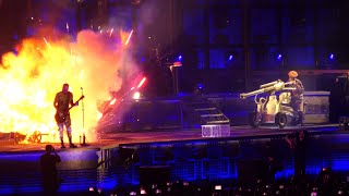 Rammstein LIVE Mein Teil \u0026  Du hast - Madrid 2023 - 4K 30p