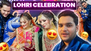 Shaadi Ki Pehli Lohri Aur Newborn Baby Ka Lohri 🎉✨Celebration Vibes 2025