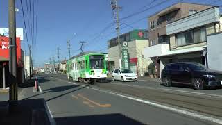 【路面電車動画】豊橋鉄道２０３　つりかけの音　３５００形