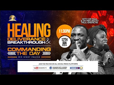 Mid Night Prayer Commanding The Day Healing Deliverance And