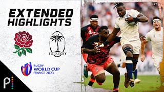England v. Fiji | 2023 RUGBY WORLD CUP EXTENDED HIGHLIGHTS | 10/15/23 | NBC Sports