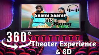 360 Video | Pushpa Songs(saami) Theater Experience Imagination |Kindly use headphones