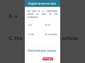 grammar quiz grammar english englishgrammar shorts shortvideo shortsfeed vocabulary engquiz