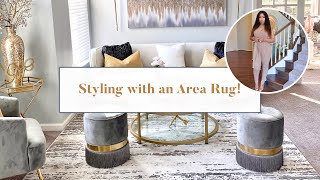 Home Decor: Styling with an Area Rug