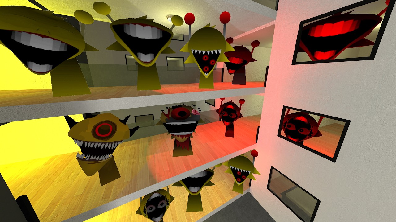 Nightmare Sprunki Simon Family Nextbot Gmod Youtube