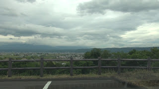 Driving Japan Hokkaido 1080p Furano city road wine house