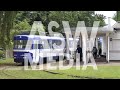 retro tram arriving at station stock footage asw media