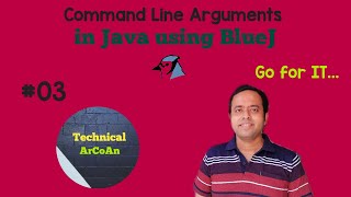 Command Line Arguments in Java using BlueJ | BlueJ IDE | ICSE IX & X | Java Program