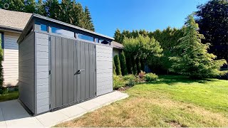 Keter Cortina 9x7 | How to Build a Keter Shed with Paver Base