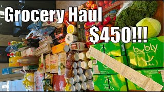 $450 Grocery Haul- a stock up for winter for a family of four from Yellowknife, NT, Canada