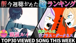 【holoX】ホロライブ歌ってみた週間ランキング  viewed cover song this week 2024/3/15～3/22【1年期間/1year 】【hololive】