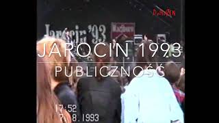 Jarocin 1993 3 dzień publiczność Futurobinia