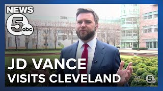 Sen. JD Vance visits Cleveland Clinic