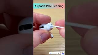 How to clean airpods pro | airpods pro cleaning | cleaning airpods pro | airpods cleaning #shorts