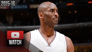 Kobe Bryant Full Highlights vs Hornets (2016.01.31) - 23 Pts, 8 Reb