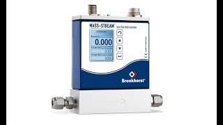 MASS-STREAM Thermal Mass Flow Controller - Principle of Operation