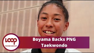 Boyama Backs PNG Taekwondo