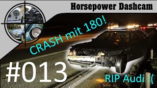 013 - niedriger Reifendruck = LEBENSGEFÄHRLICH! Unfall auf der Autobahn - Oldtimer Dashcam