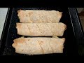 Рулет с ветчиной и сыром за 30 минут.ham and cheese roll in 30 minutes