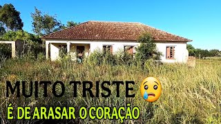 NAO É DE ACREDITAR O CENÁRIO DESSA LINDA PROPRIEDADE ABANDONADA NO INTERIOR