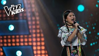 Jireth Daniela canta Amo Esta Tierra - Audiciones a ciegas | La Voz Kids Colombia 2018