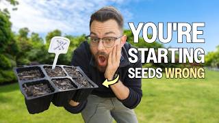 Why Your Seeds NEVER Sprout. The Best Method To Start Vegetable Seeds