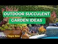 Outdoor Succulent Garden Ideas Front Yard Succulent Garden Ideas