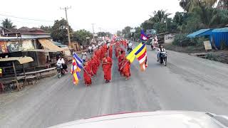 ដង្ហែវិសាខបូជា ១៥កើត ពេញបូណ៌មី