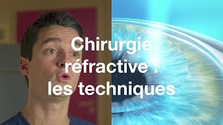 Chirurgie réfractive : les techniques laser (PKR, LASIK, SMILE) - COF