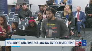 Students return to class amidst security concerns from students, parents